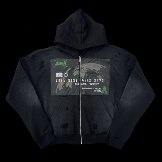 Abnormal Credit Union Cropped Zip Hooide