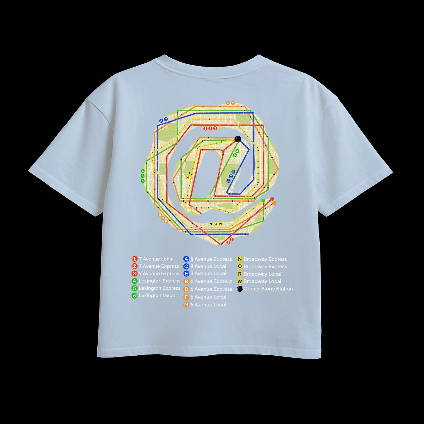MTA Map Tee